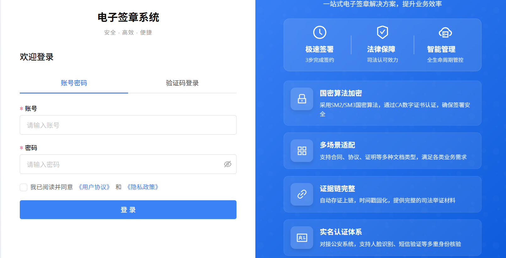 电子合同签署